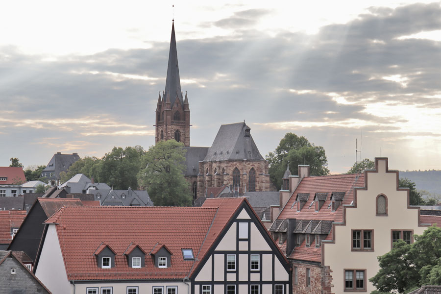 Frankenberg mit der Liebfrauenkirche