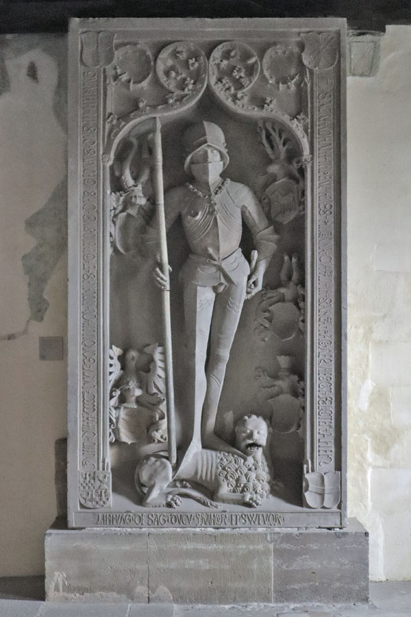 Kloster Großcomburg - Grabmal für Schenk Georg I. von Limpurg