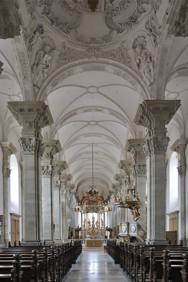 Kloster Großcomburg - Klosterkirche - Mittelschiff