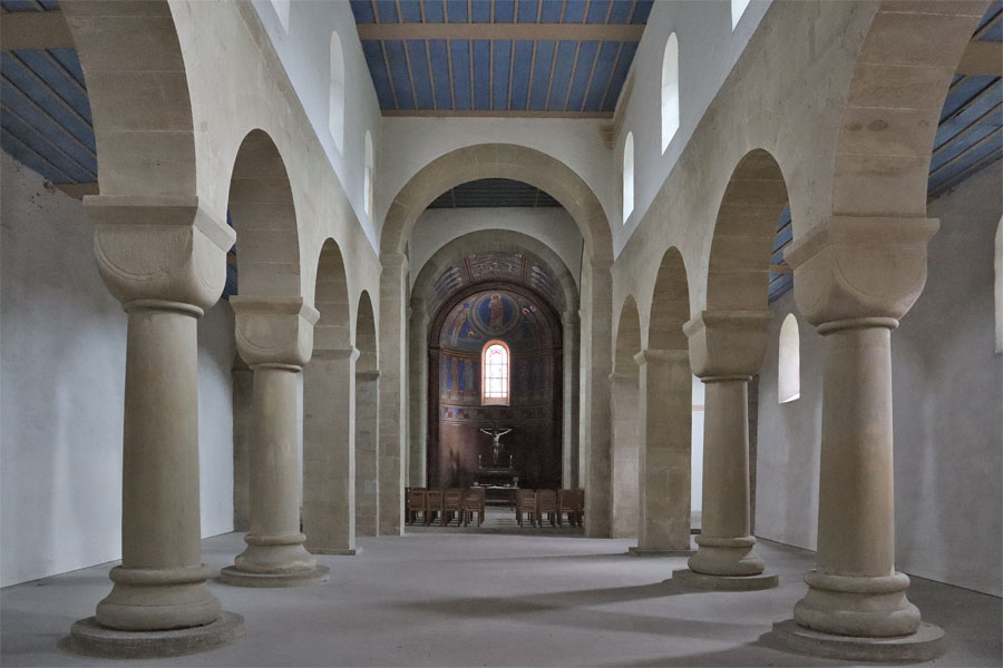 Kloster Kleincomburg - Klosterkirche - Mittelschiff