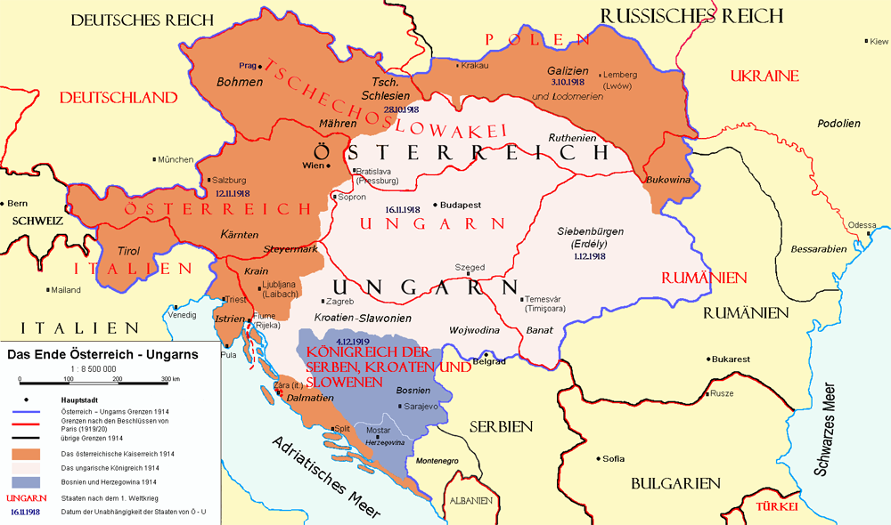 Österreich-Ungarn 1918