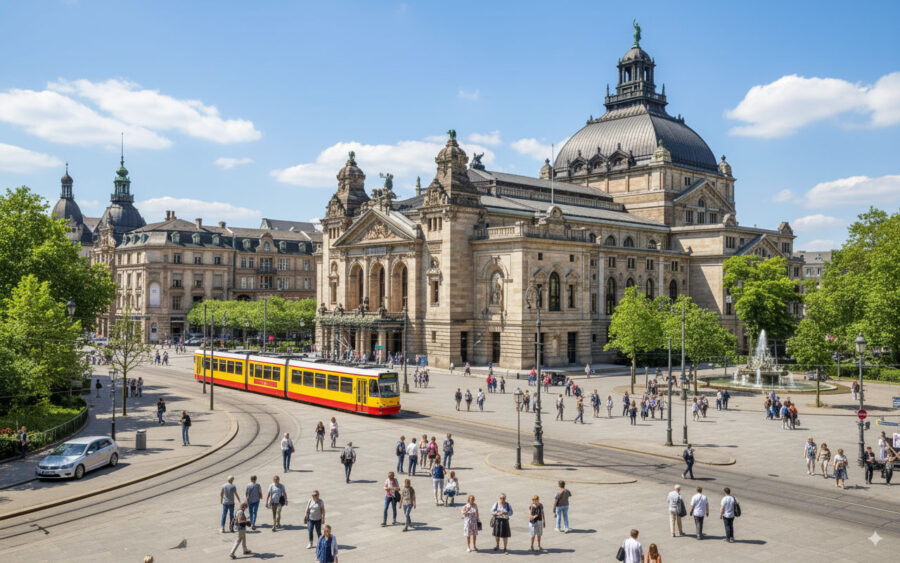 Frankfurt am Main - Schauspielhaus (KI Gemini)