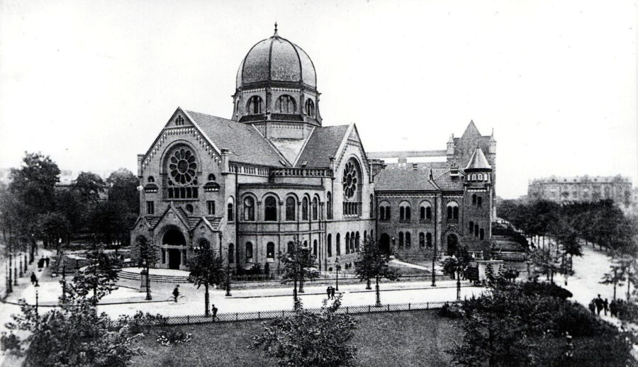 Hamburg - Bornplatzsynagoge