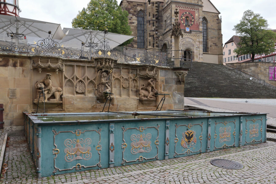 Schwäbisch Hall - Marktbrunnen