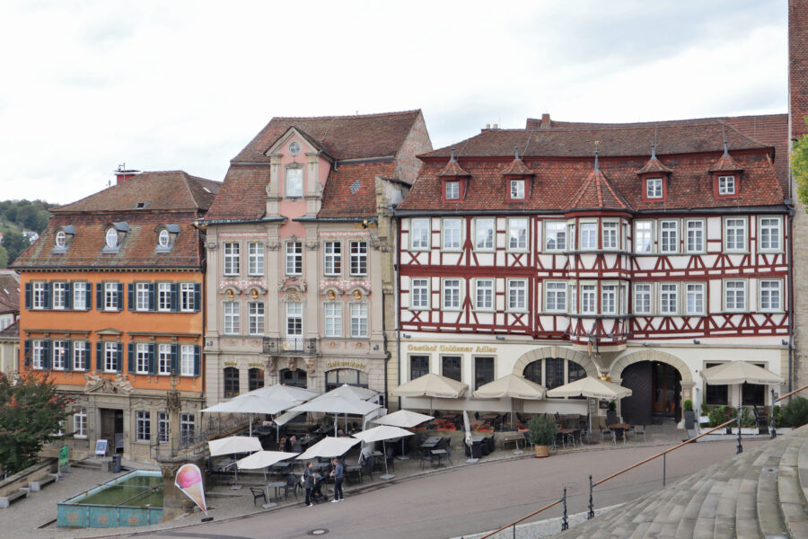 Schwäbisch Hall - Marktplatz Nordseite