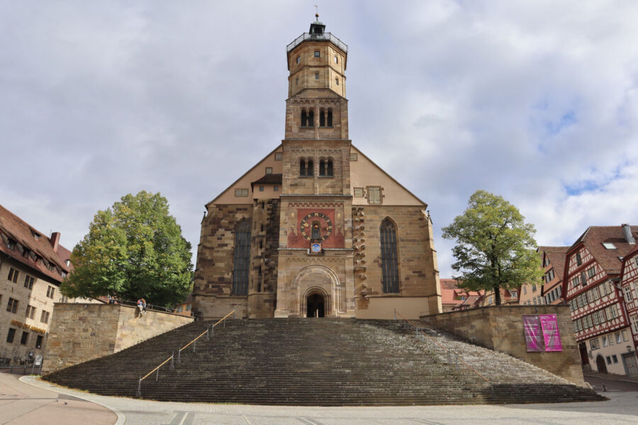 Schwäbisch Hall - St. Michael und Freitreppe