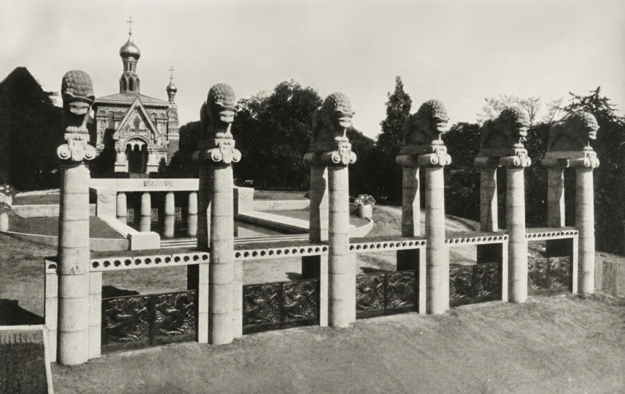 Mathildenhöhe Darmstadt - Löwentor