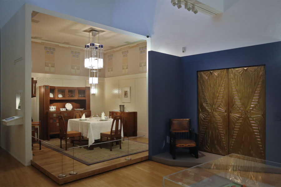 Mathildenhöhe Darmstadt - Raumkunst - Speisezimmer (Peter Behrens)