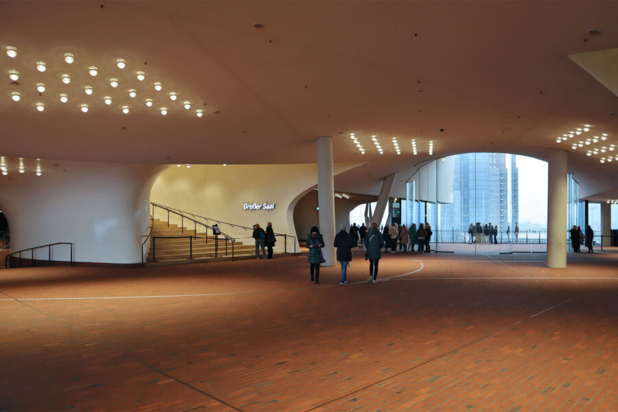 Hamburg - Elbphilharmonie - Plaza