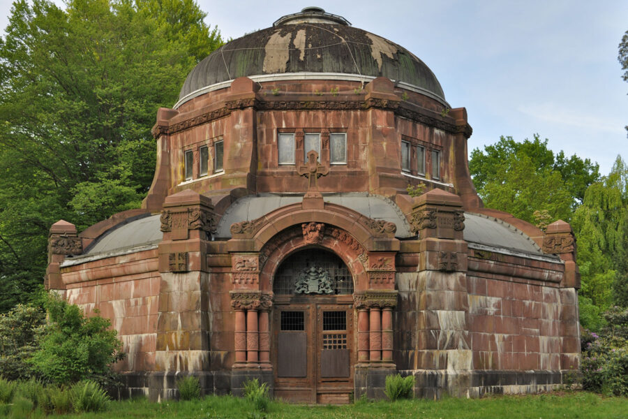 Friedhof Ohlsdorf - Mausoleum von Schröder