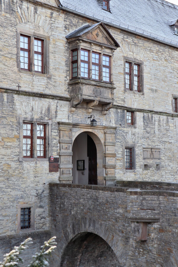 Wewelsburg - Zufahrtsbrücke und Hoftor