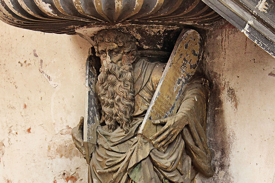 Schlosskirche Prettin - Moses