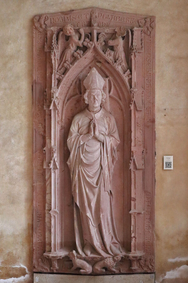 Kloster Eberbach - Epitaph des Mainzer Domkantors Eberhard von Oberstein