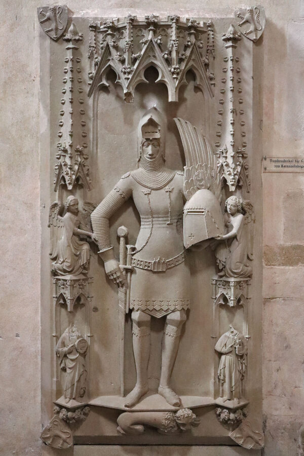 Kloster Eberbach - Grabstein für Graf Johann III. von Katzenelnbogen