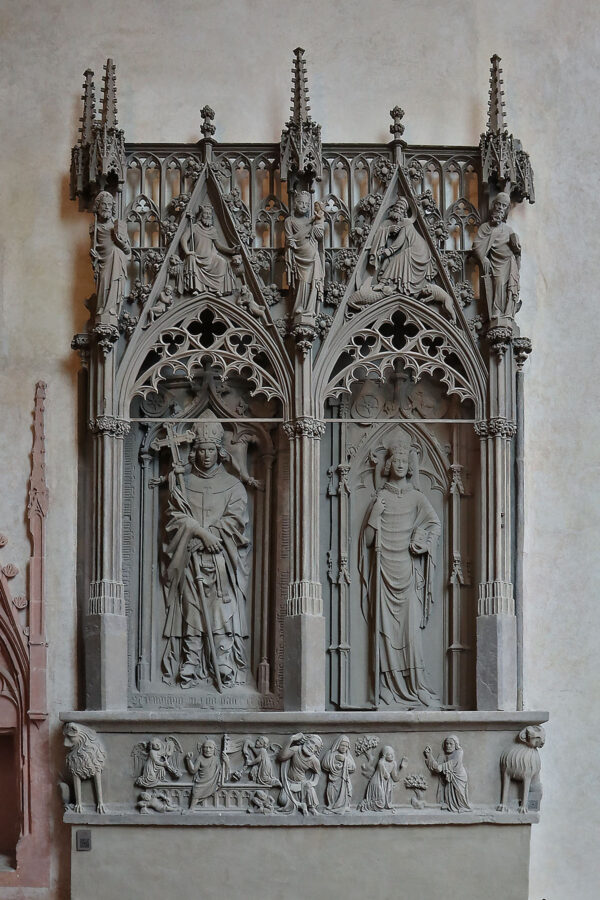 Kloster Eberbach - Hochgrab des Erzbischofs Gerlach von Nassau und des Erzbischofs Adolf II. von Nassau