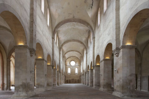 Kloster Eberbach - Klosterkirche - Langhaus nach Westen