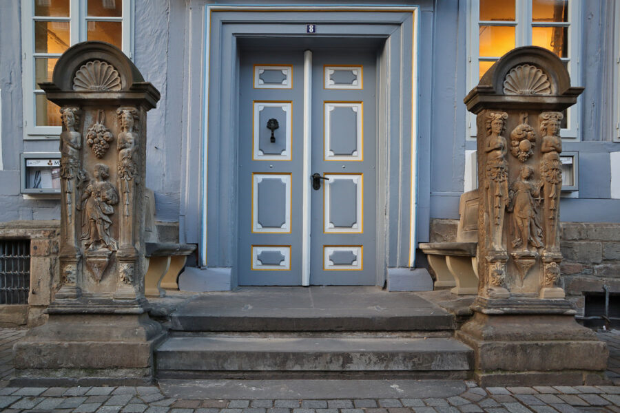 Hameln - Stiftsherrenhaus - Beischlag