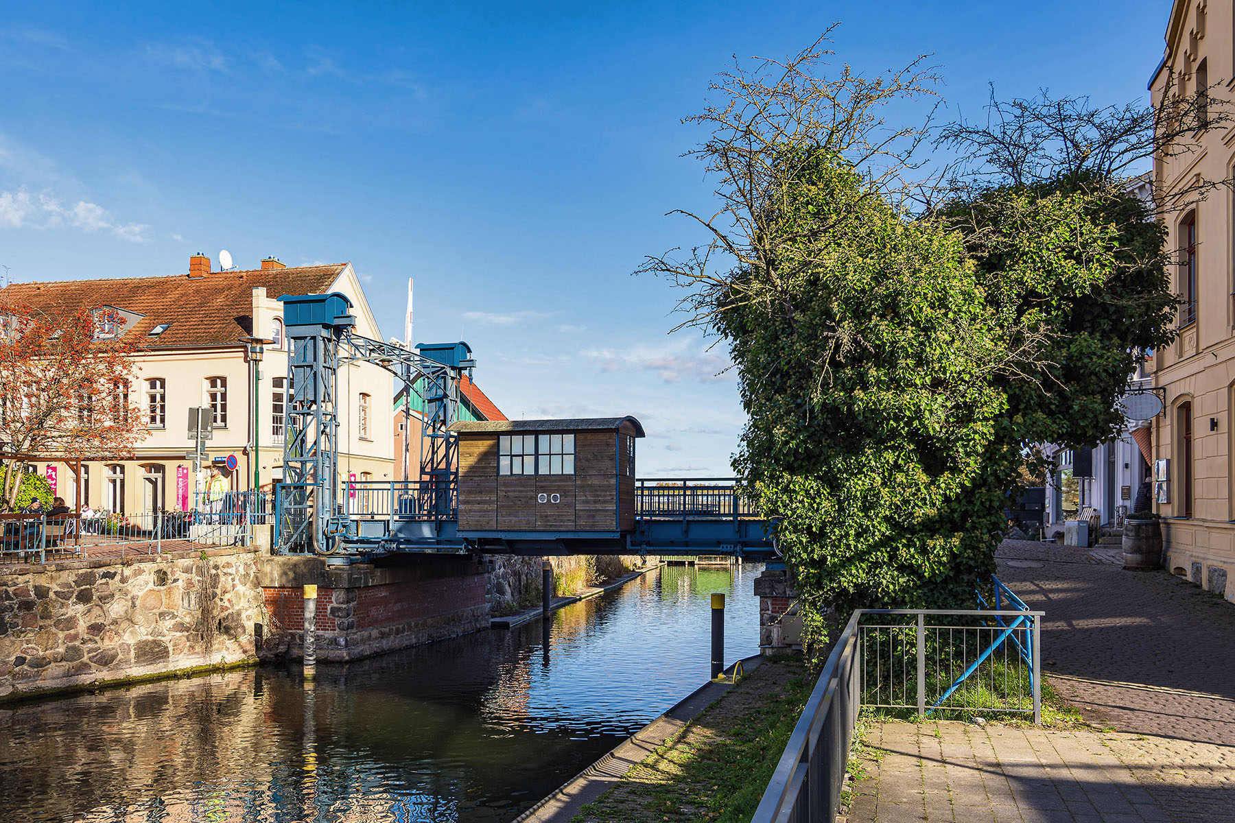 Plau am See - Hubbrücke