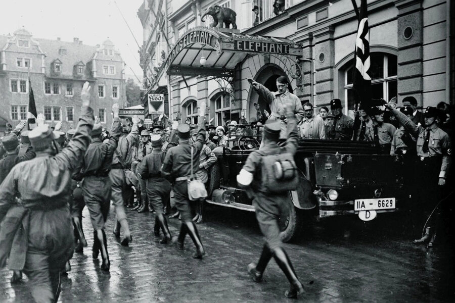 Aufmarsch der NSDAP in Weimar