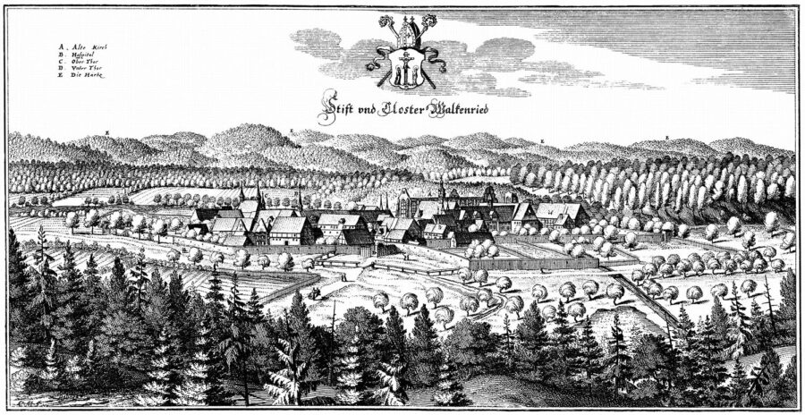 Kloster Walkenried - Merian 1654