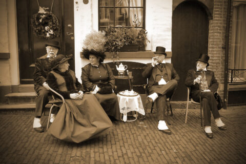 Charles Dickens Festival Deventer - Teatime