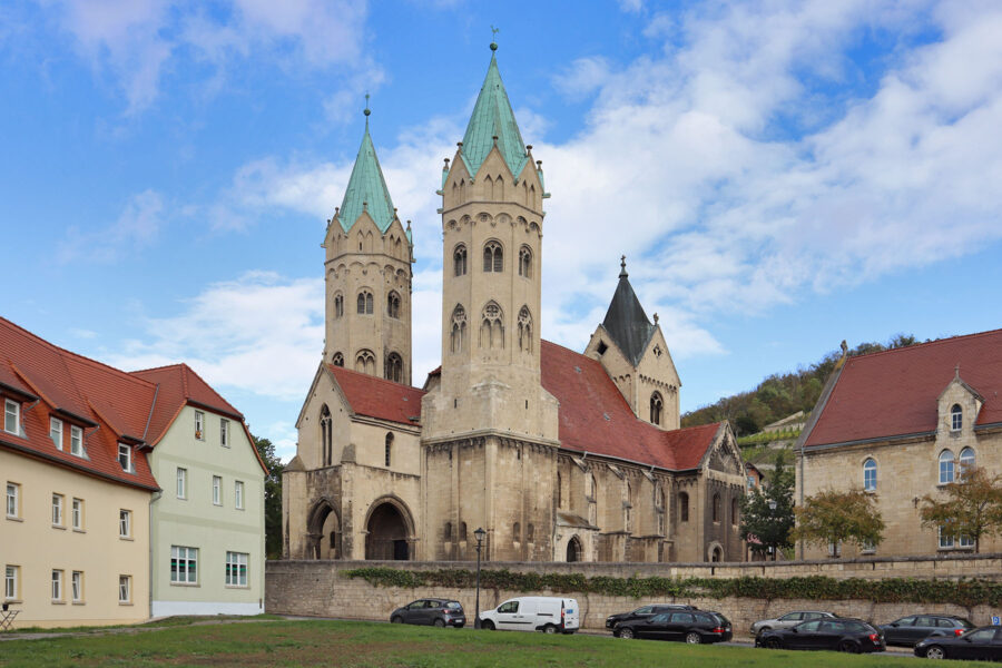 Freyburg an der Unstrut - Marienkirche von Kirchstraße