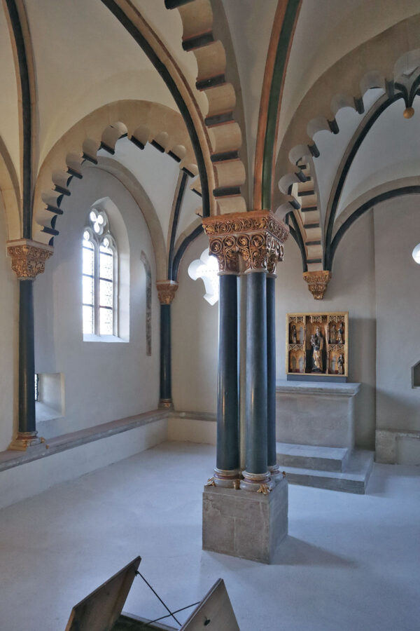 Freyburg an der Unstrut - Schloss Neuenburg - Obergeschoss der Doppelkapelle