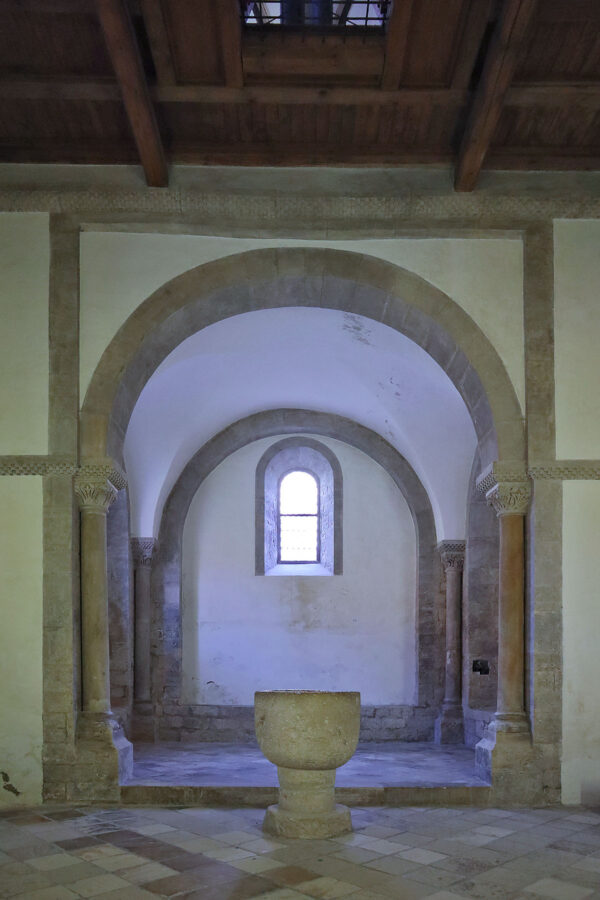 Freyburg an der Unstrut - Schloss Neuenburg - Untergeschoss der Doppelkapelle