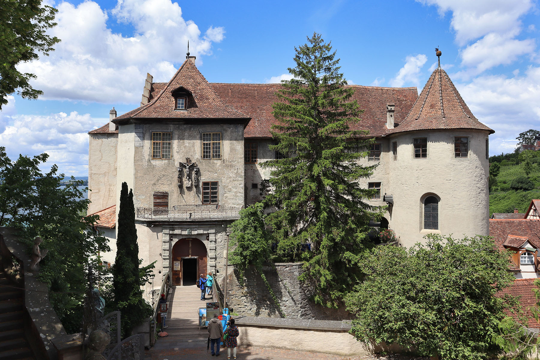 Meersburg - Altes Schloss mit Torhaus