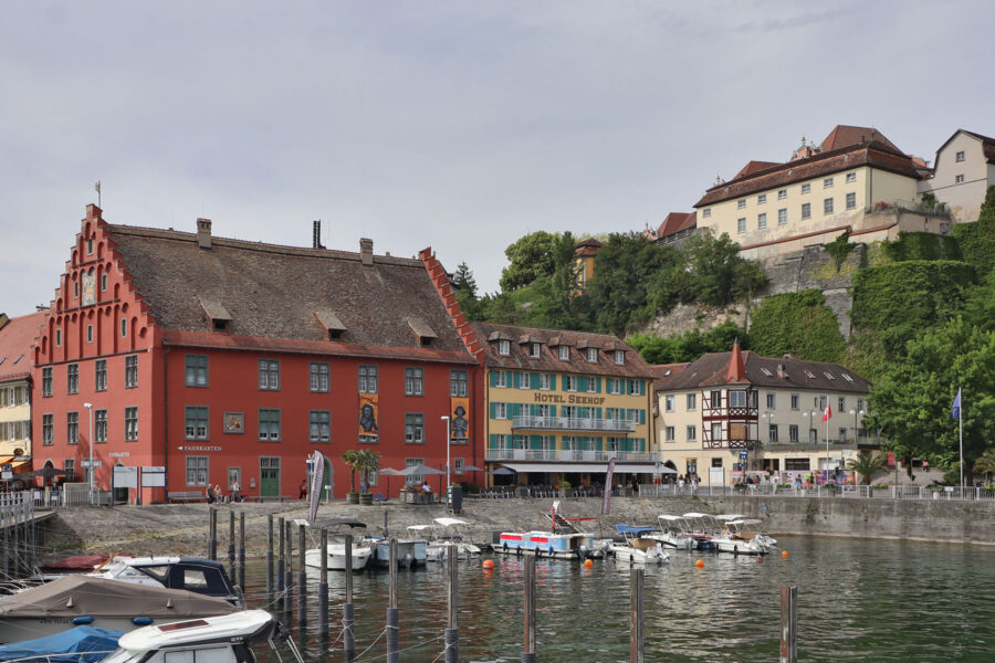 Meersburg - Hafen mit Gred
