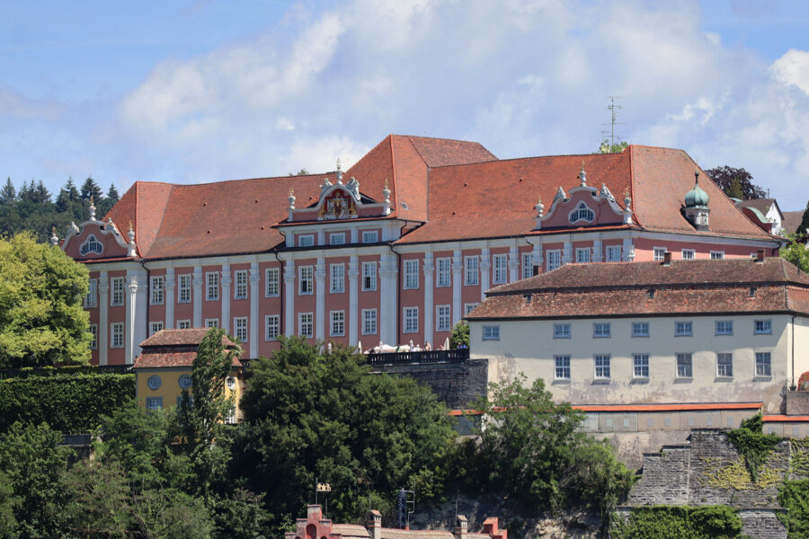 Meersburg - Neues Schloss -Seefassade