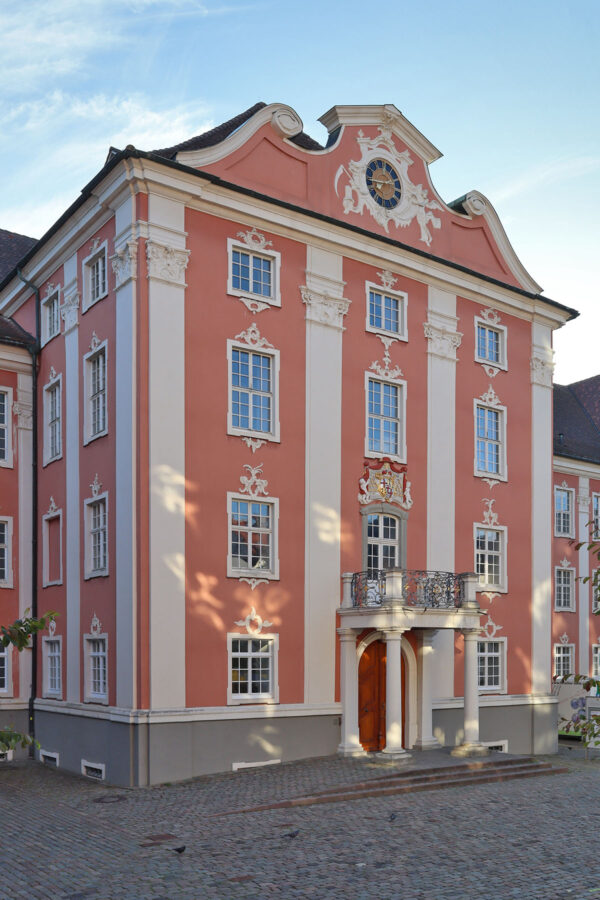 Meersburg - Neues Schloss -Stadtfassade
